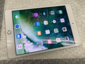 JQ044 SIMフリー iPad mini 第4世代 Wi-Fi+Cellular A1550 シルバー 16GB