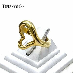 Tiffany & Co./ティファニー オープンリング 11号 Ｋ18 750 ゴールド 重量7.84ｇ