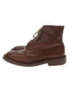 Tricker’s◆レースアップブーツ/UK8.5/BRW