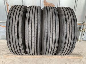 引取り可能！275/80R22.5 BRIDGESTONE R173 23年製 11mm 中古トラックタイヤ 4本セット