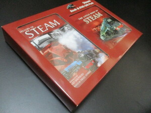 蒸気機関車の歴史　box　DVD＆写真集【新品 送料無料 高価】◇本　洋書 SL　鉄道　世界　ヨーロッパ