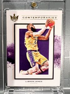 人気 インサート 20-21 Panini Contemporaries LeBron James レブロン・ジェームズ NBA ユニフォーム レイカーズ Lakers バスケ 優勝 MVP