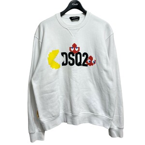 ディースクエアード DSQUARED2　 2023AW PAC-MAN CREWNECK COOL SWEARSHIRT 商品番号：8071000125347-071S-TRM