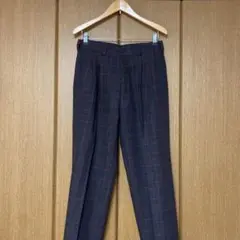 WOLVO チェックパンツ　テーパードパンツ スラックス