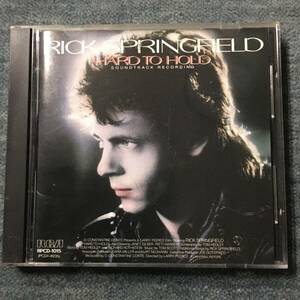 中古CD Rick Springfield HARD TO HOLD