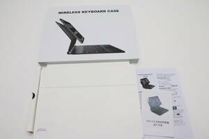 51JY☆iPad Pro 13 Wireless Keyboard CASE ワイヤレスキーボード ケース 通電OK 現状品