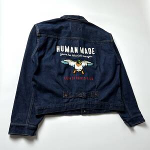 HUMAN MADE別注 LEVI’S S506XX 大戦 デニムジャケット A3555-0000 22SS コラボ トラッカージャケット 日本製 ヒューマンメイド HUMANMADE