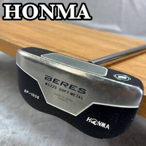 HONMA　ホンマ　BERES　ベレス　レディースゴルフパター　スチール　右利き用　32インチ　497g　　マレット型　センターネック