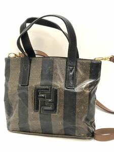 FENDI ペカン柄　ビニール　バッグ　ストラップ社外品　18690008