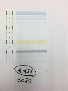 【A1456】プリンターヘッド ジャンク 印字確認済み QY6-0083 CANON キャノン PIXUS MG6330/MG6530/MG6730/MG7130/MG7530/MG7730/iP8730
