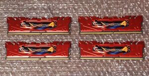 G.SKILL F4-2666C15Q-16GRR Ripjaws4 DDR4-2666(PC4-21300) 16GB(4x4GB)