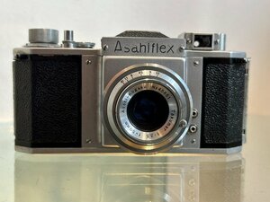 #希少【ASAHI Asahiflex Takumar 1:3.5 f=50mm アサヒフレックス フィルムカメラ 写真機 昭和レトロ 現状品】NA01552