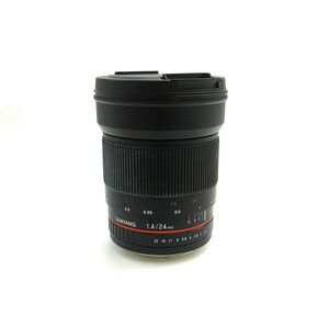 SAMYANG 24mm F1.4 ED AS IF UMC キャノンEFマウント