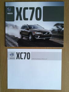 ★☆VOLVO XC70(BB6304TXC型) カタログ 2012年版 35ページ ボルボ クロスオーバーステーションワゴン スウェーデン☆★