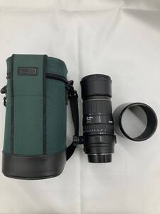 【ジャンク・1円〜】SIGMA AF APO135-400mm F4.5-5.6 キヤノン用 ズームレンズ 収納バッグ付き