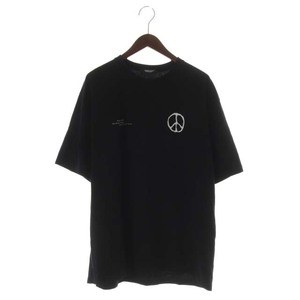 アンダーカバー UNDERCOVER ロゴプリントTシャツ 半袖 プルオーバー 5 XL 黒 ブラック ■SH /SY ■OS メンズ