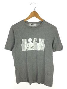 MSGM◆Tシャツ/S/コットン/グレー/2441MDM162//