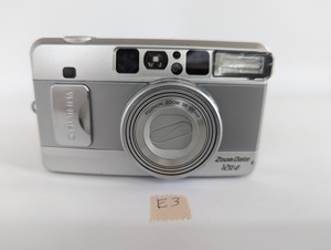 FUJIFILM 富士フィルム Zoom Date 120V 38-120mm シルバー コンパクト フィルムカメラ フジフィルム 動作品