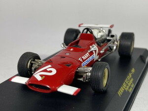 [ウィンドシールド欠損] フェラーリ Ferrari 312 F1-69 1969 Team NART 1/43 - アシェット Hachette