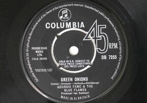 英7 Georgie Fame & The Blue Flames Green Onions / Do-re-mi DB7255 COLUMBIA /00080