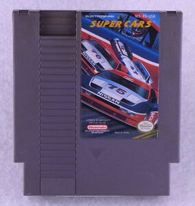 ★中古 NES SUPER CARS スーパーカーズ　北米版 レア 国内未発売