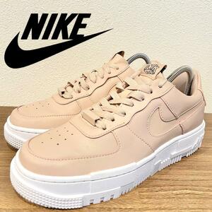 NIKE WMNS AIR FORCE 1 PIXCEL ナイキ エア フォース ワン ピクセル ピンク CK6649-200 レディース ローカットスニーカー 24cm