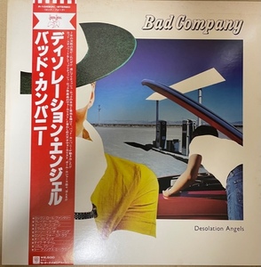 BAD COMPANY　バッドカンパニー　DESOLATION ANGELS　国内盤　見開きジャケ・帯付き