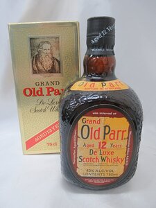 【rmm2】1円～ 未開栓 Old Parr オールドパー Scotch Whisky ウイスキー 12年 750ml 未開栓 古酒