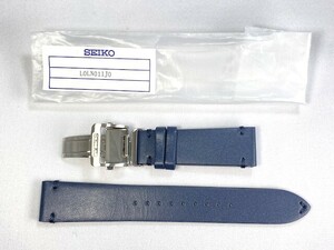 L0LN011J0 SEIKO セイコー プロスペックス 20mm 純正革ベルト カーフ ブルー SBDC117/6R35-01B0用 クロネコゆうパケット送料無料