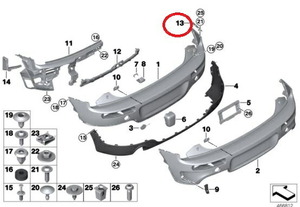 BMW MINI(ビーエムダブリュー ミニ)Ｒ保護フィルムＲＨ純正品 新品F54　51127427274