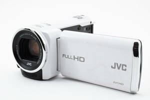★動作品★ JVC GZ-E50-W デジタルビデオカメラ ハイビジョンメモリームービー