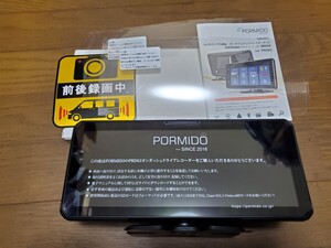 PORMIDO PRD62 ポーミド ポータブル ディスプレイオーディオ 10.26インチ【カーナビ ドライブレコーダー 一体型】+駐車監視用電源ケーブル