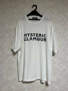 ヒステリックグラマー HYS SYMBOL Tシャツ HYSTERIC GLAMOUR メンズ L / ホワイト ロゴ 半袖