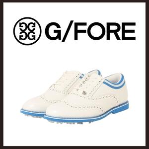 ○★新品 未使用 G/FORE ガリバンター ゴルフシューズ グログランブローグ ホワイト 23.5cm○●