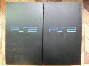 SONY　PS2　SCPH-30000　プレイステーション2　本体×2　中古　ジャンク品