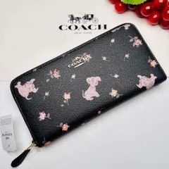 新品COACH長財布コーチレデイーズ財布101匹わんちゃん ディズニー