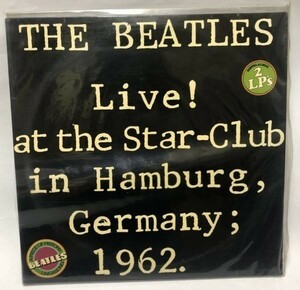 Beatles ビートルズ LIVE！ AT THE STAR CLUB IN HAMBURG GERMANY 1962 LPレコード