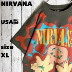 バンドtシャツ【ニルヴァーナ】USA製 ハートシェイプドボックス XL 古着