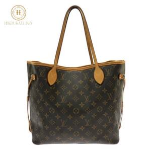 1円スタート LOUIS VUITTON ルイヴィトン ネヴァーフルMM M40156 AR3087 モノグラム トートバッグ ショルダーバッグ ブラウン レディース