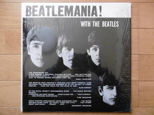 レア輸入盤!1963年?LP BEATLEMANIA!/with the beatles/CANADAシュリンク付買時!!!