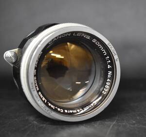 WD1-91 【現状品】 CANON LENS 50mm 1:1.4　L39マウント キャノン カメラレンズ 