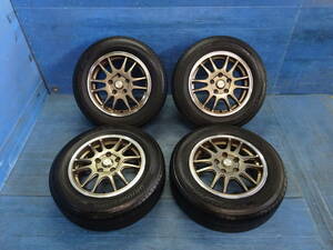 Winning Street Wheel 社外15インチホイール 4本 6J +50 5H 114.3 BS ECOPIA LUFT RV 195/65R15 ノア ヴォクシー セレナ ステップワゴン