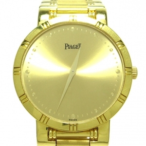 PIAGET(ピアジェ) 腕時計 ダンサー 84023NK81 メンズ 金無垢/K18YG ゴールド