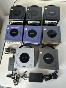 Nintendo/任天堂 GAMECUBE/ゲームキューブ DOL-001/DOL-002 計8台 通電確認のみ 12/20