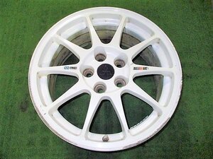 三菱 RALLIART ENKEI 純正ホイール アルミ 17×7.5J +38 5H PCD114.3 1本 17インチ トミーマキネン トミマキ ランエボ