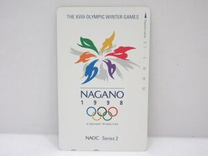 ●未使用品 テレホンカード テレカ 50度数 THE XVIII OLYMPIC WINTER GAMES 長野オリンピック 1998 NAOC Series 2 コレクション●