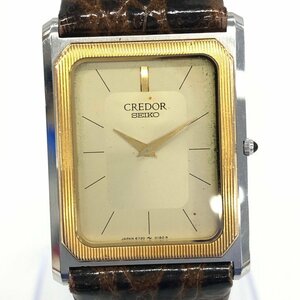 SEIKO セイコー CREDOR クレドール 6730-5090 410020 ベゼル14K 総重量18.4g 不動【CEAW4010】