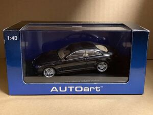 オートアート 1/43 メルセデスベンツ CL63 AMG ブラック C216 AUTOart 1/43 Mercedes-Benz CL63 AMG Black