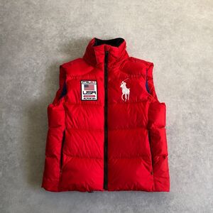 RALPH LAUREN●ALPINE SKI ビッグポニー ダウン ベスト●ラルフローレン