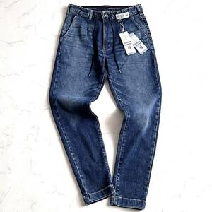 junhashimoto EDWIN【未使用◎定価¥30,800】イージーパンツ ジョグジーンズ デニム スウェットパンツ 細身スリム タック WJK AKM DIESEL